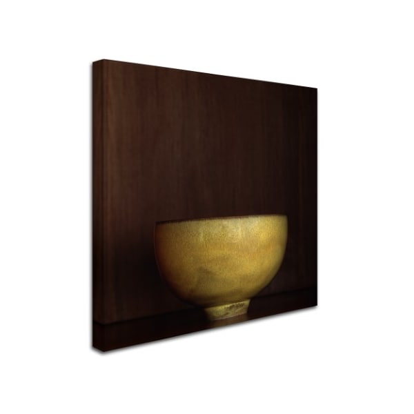 Geoffrey Ansel Agrons 'Tea Bowl' Canvas Art,14x14